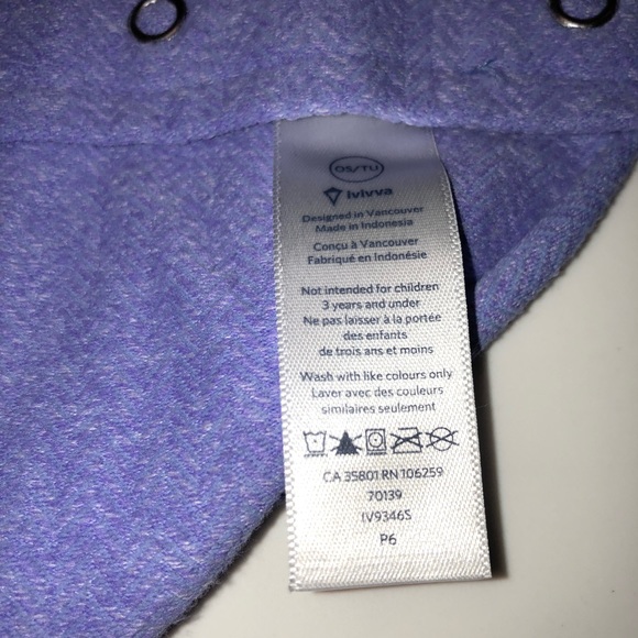 Euc ivivva scarf in purple - Picture 3 of 4